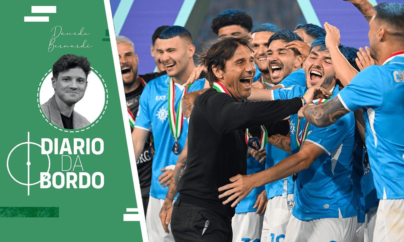 Napoli-Cagliari da bordo campo: solo Maradona regge McFratm. Il grido di Lukaku, le lacrime in inglese e Conte ai tifosi: "È vostro"