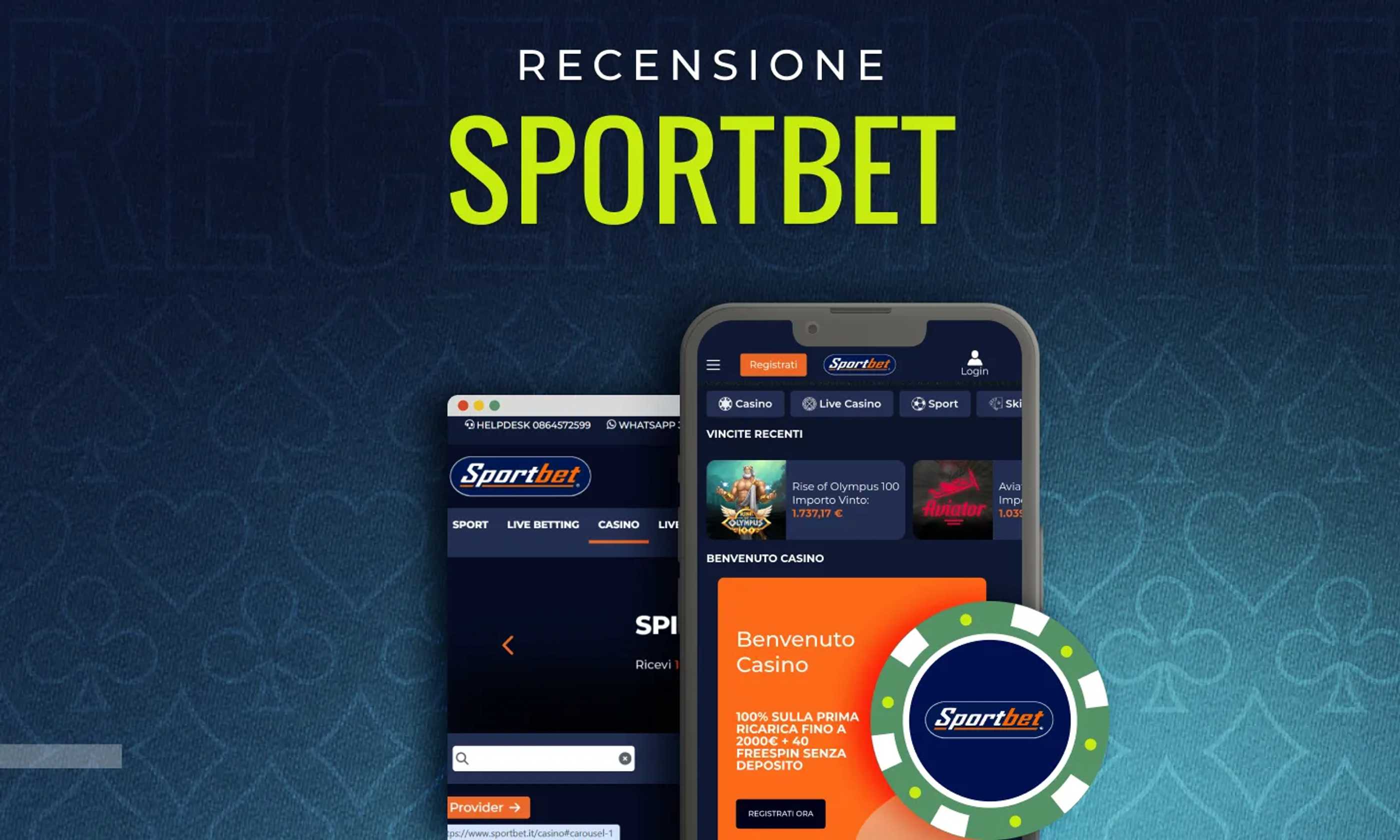 Recensione Sportbet: il test definitivo e la nostra opinione