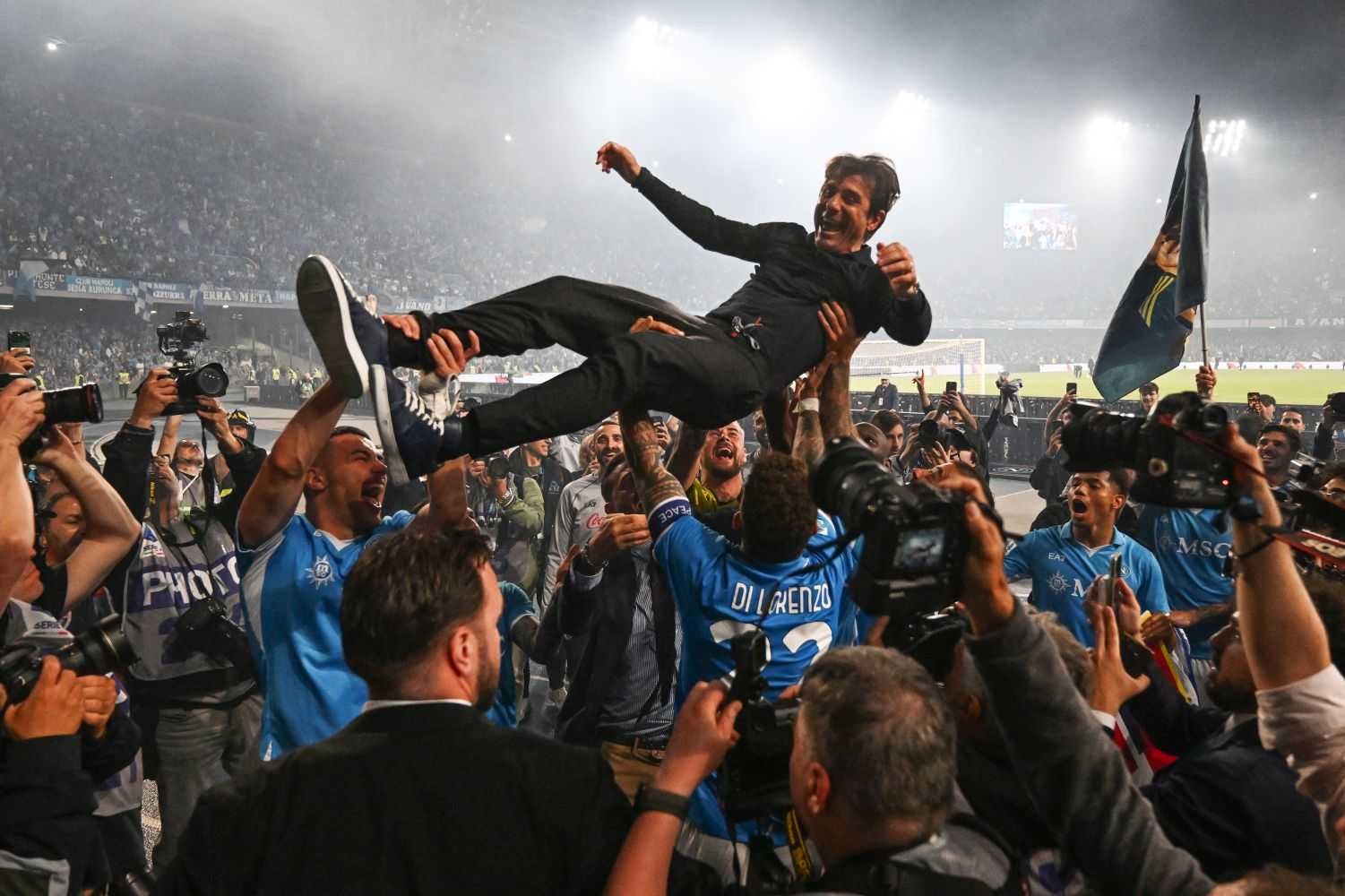 Napoli, dal 10° posto allo scudetto: la rivoluzione di Conte