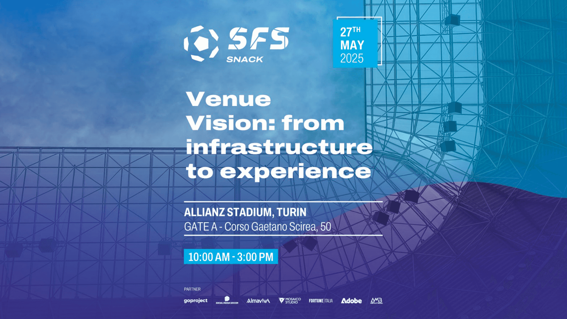 SFS Snack a Torino: l'innovazione delle venue sportive