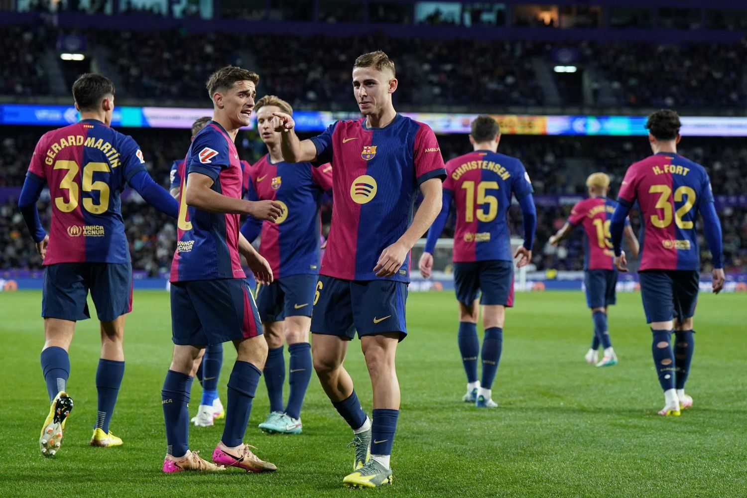 Il Barcellona soffre col Valladolid, Yamal e Raphinha valgono la svolta, vittoria per 2-1. Si fa male Gavi