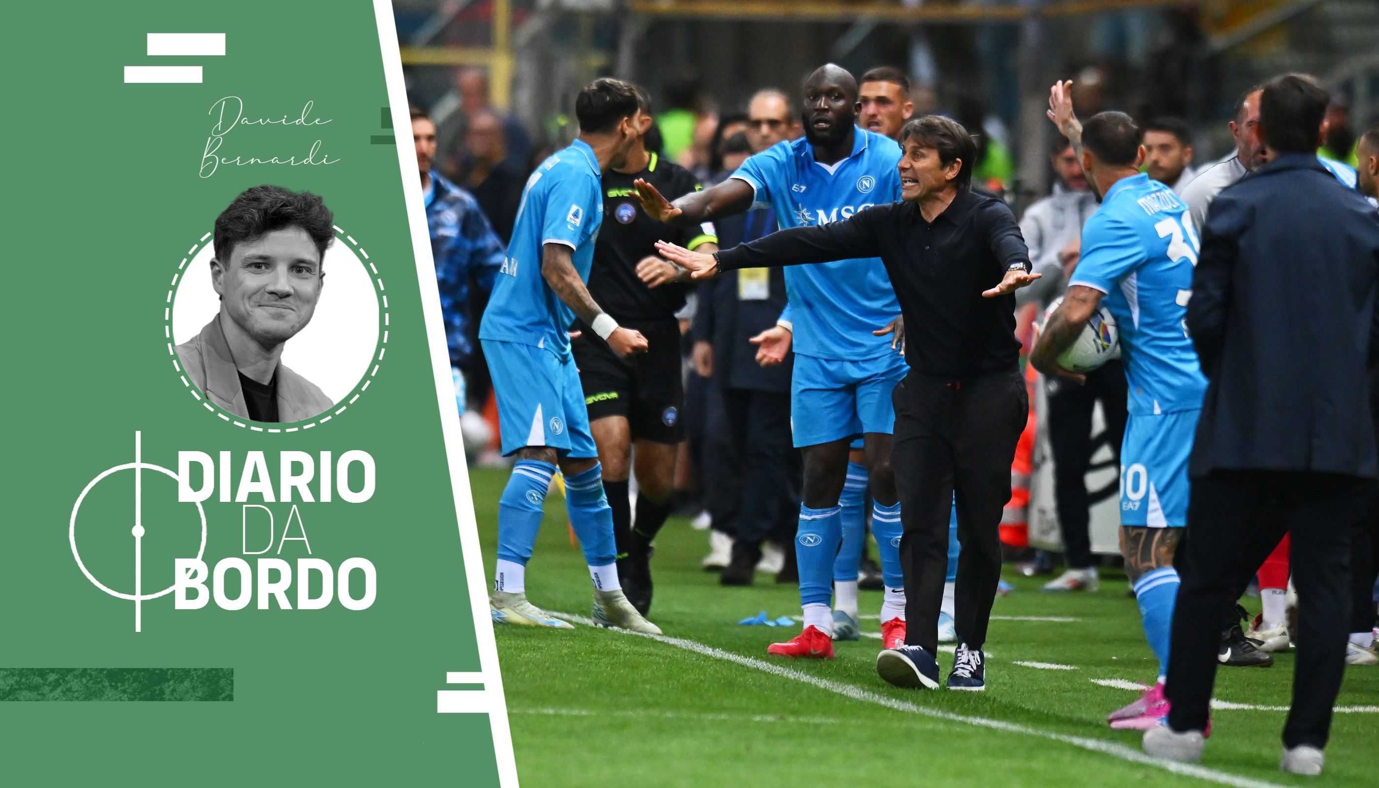 Parma-Napoli da bordo campo: Conte dalle mani in volto alle proteste con Chivu, Lukaku allenatore e le urla di Politano