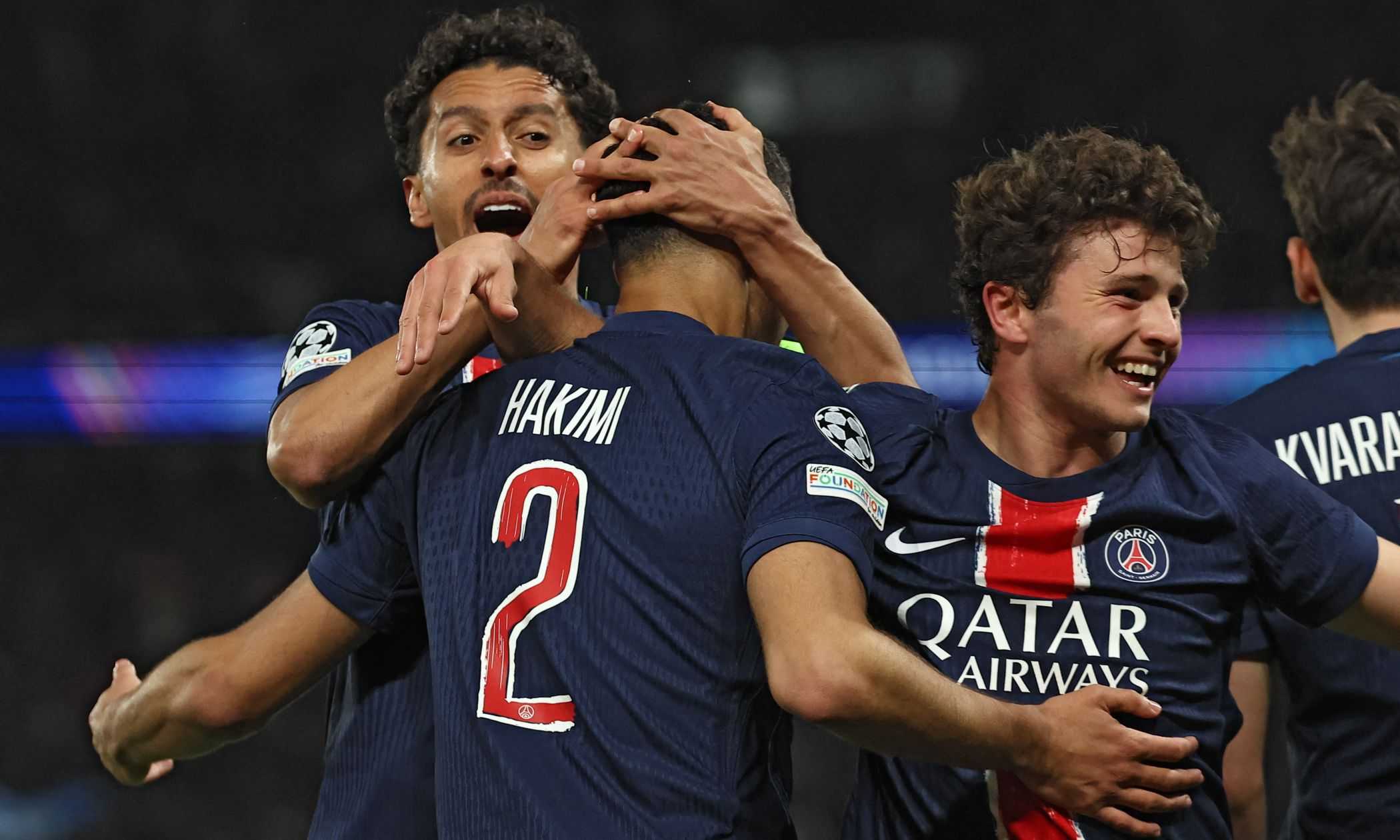 PSG-Arsenal LIVE 2-1: Hakimi raddoppia, Saka accorcia subito