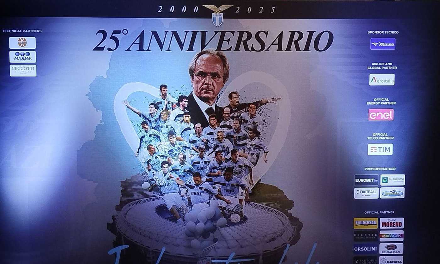 Lazio, serata di gala per i 25 anni del secondo scudetto. Lotito: "Facciamo tesoro delle esperienze del passato"