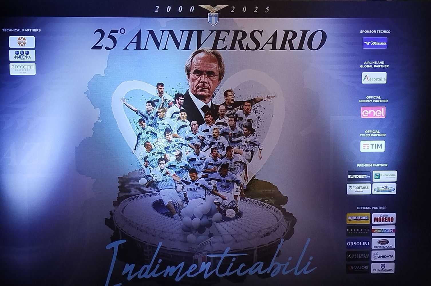 Lazio, serata di gala per i 25 anni del secondo scudetto. Lotito: "Facciamo tesoro delle esperienze del passato"