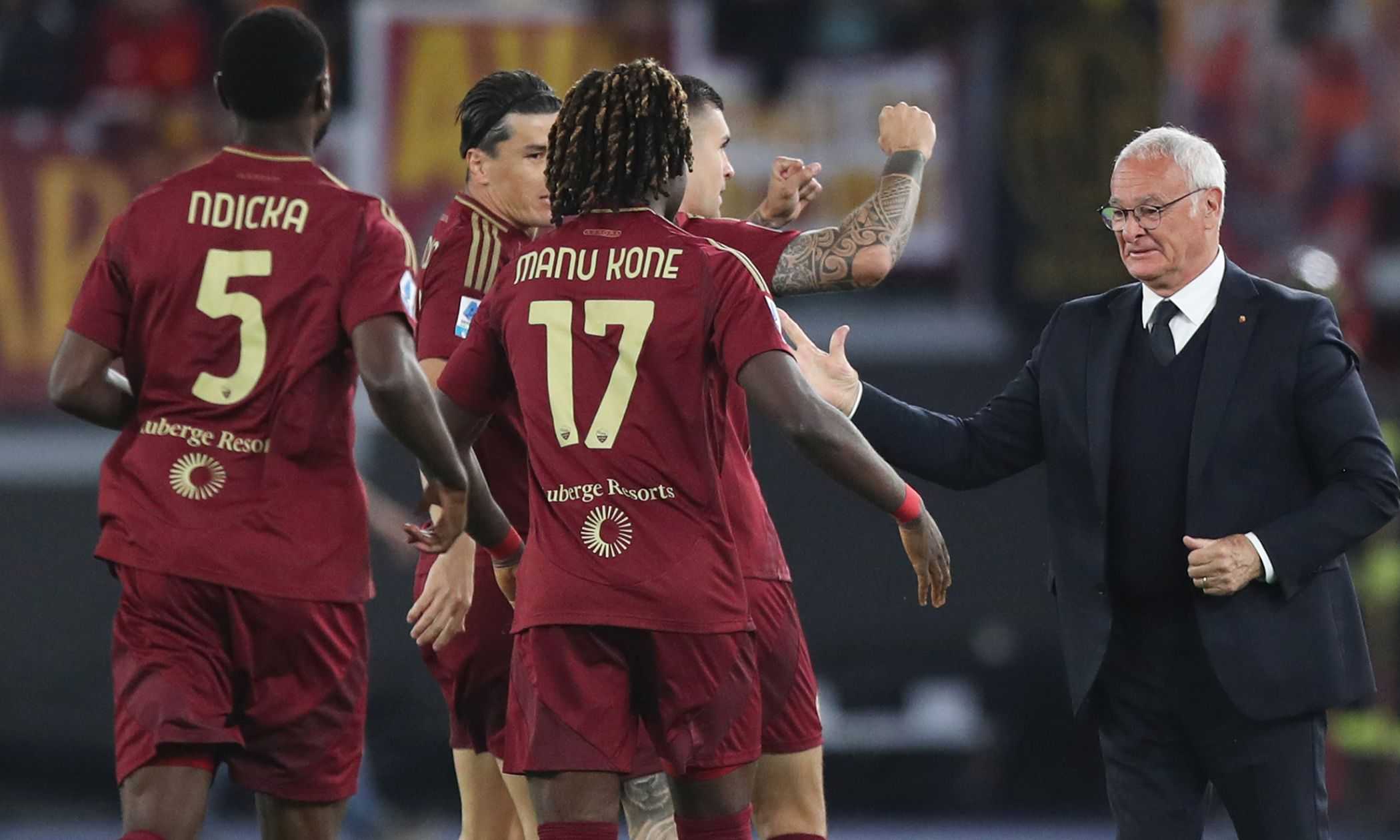 Roma-Milan LIVE 1-0: la sblocca Mancini! Espulso Gimenez