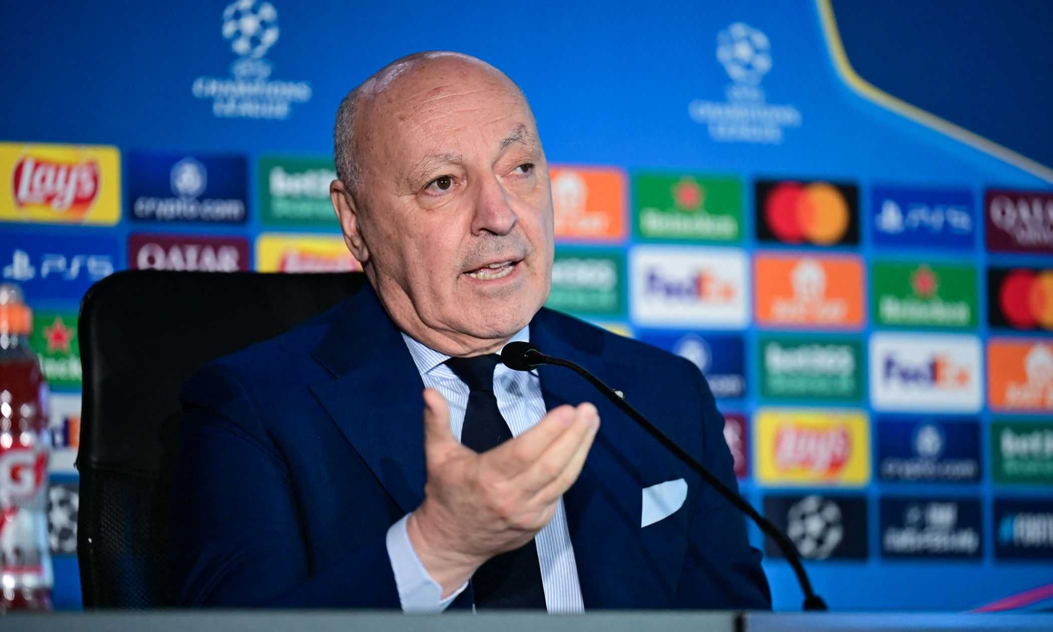 Marotta: "Siamo un'Inter forte, supereremo questo momento di imprevisto e difficoltà"