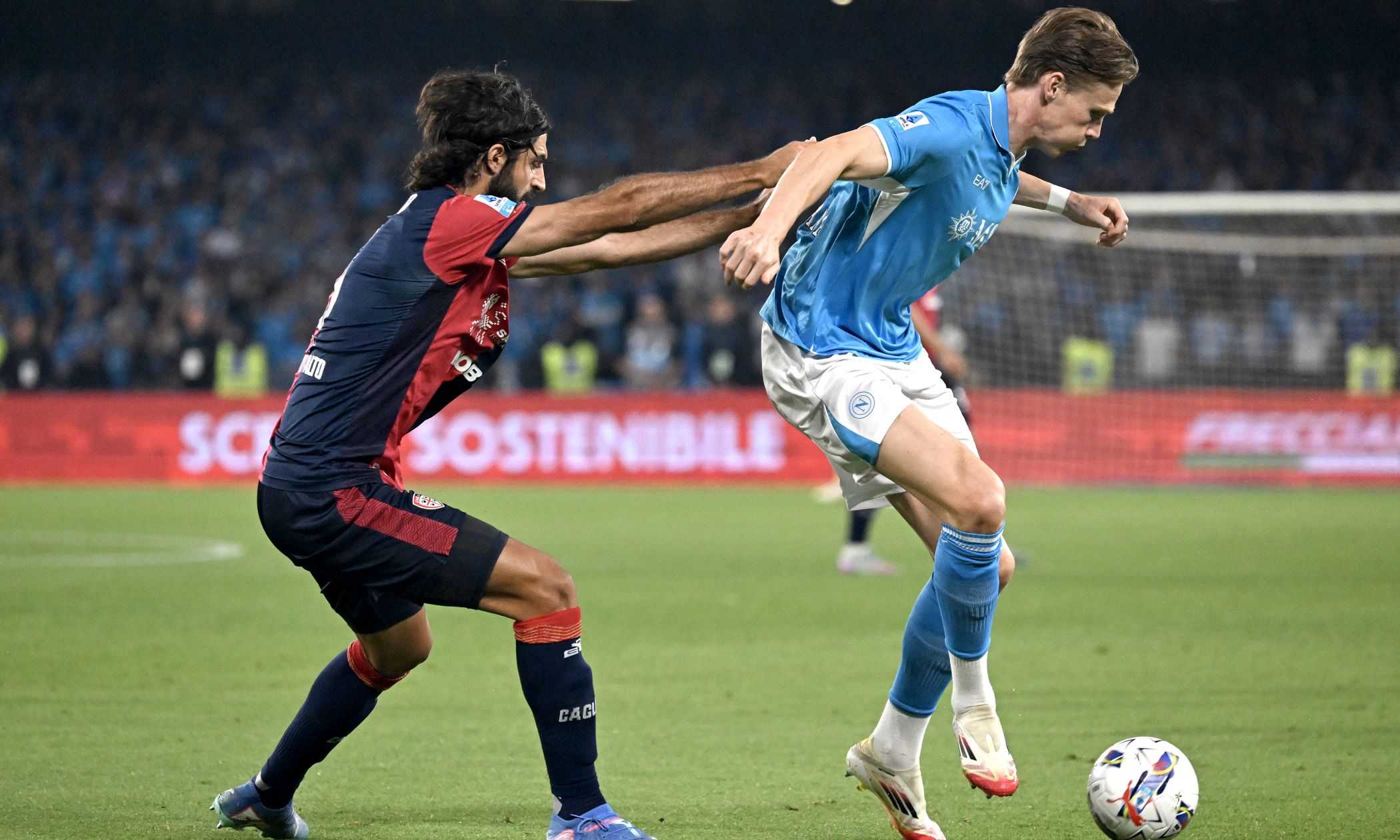 Napoli-Cagliari LIVE 1-0: McTominay!
