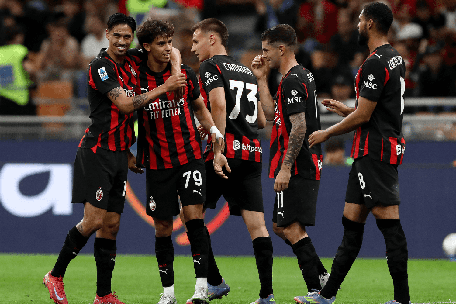 Il Milan chiude la stagione con una vittoria: Gabbia e Joao Felix in goal contro il Monza. Ma San Siro contesta