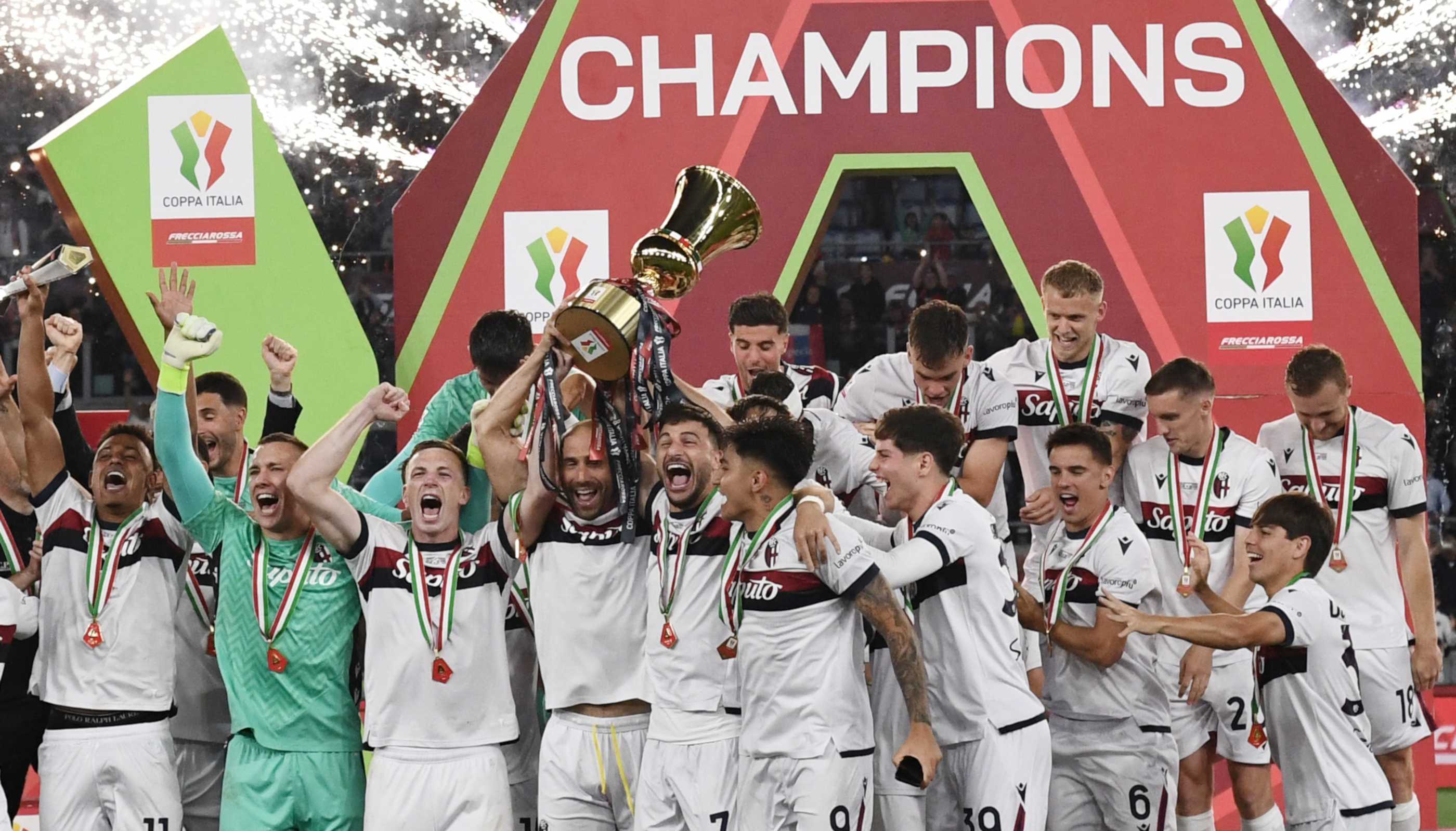 Il Bologna vince la Coppa Italia! Milan battuto 1-0 in finale con goal di Ndoye