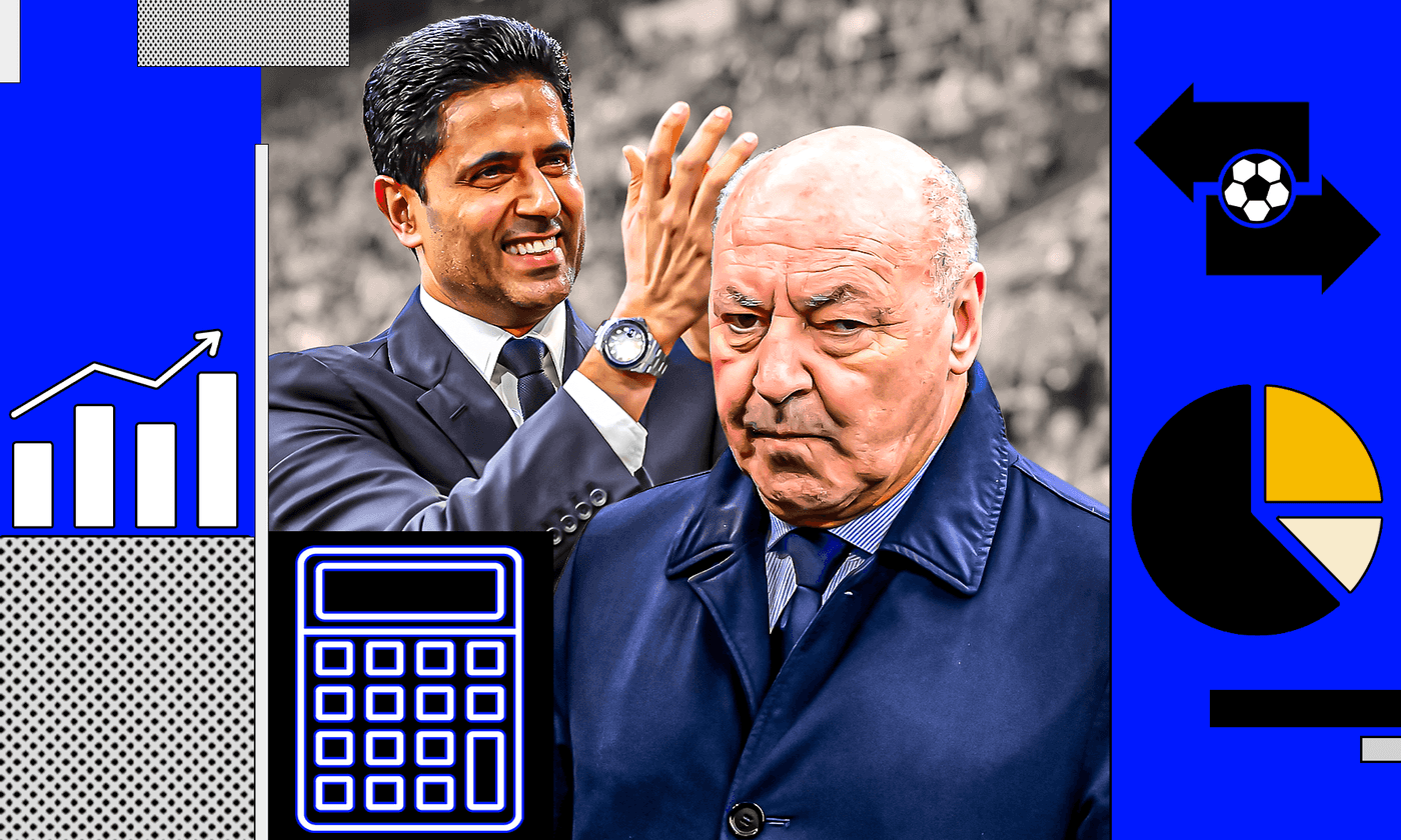 PSG-Inter, sfida a bilancio: cartellini, sponsor, liquidità e passivo. Stanno meglio i nerazzurri, ma un fattore pesa sui conti