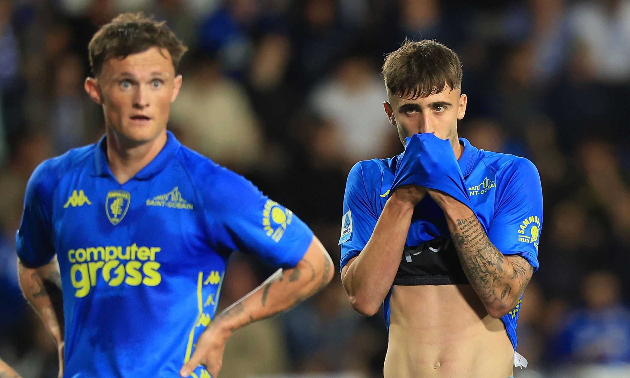 L'Empoli retrocede in Serie B: Fazzini non basta, gli azzurri cadono 1-2 e il Verona festeggia la salvezza