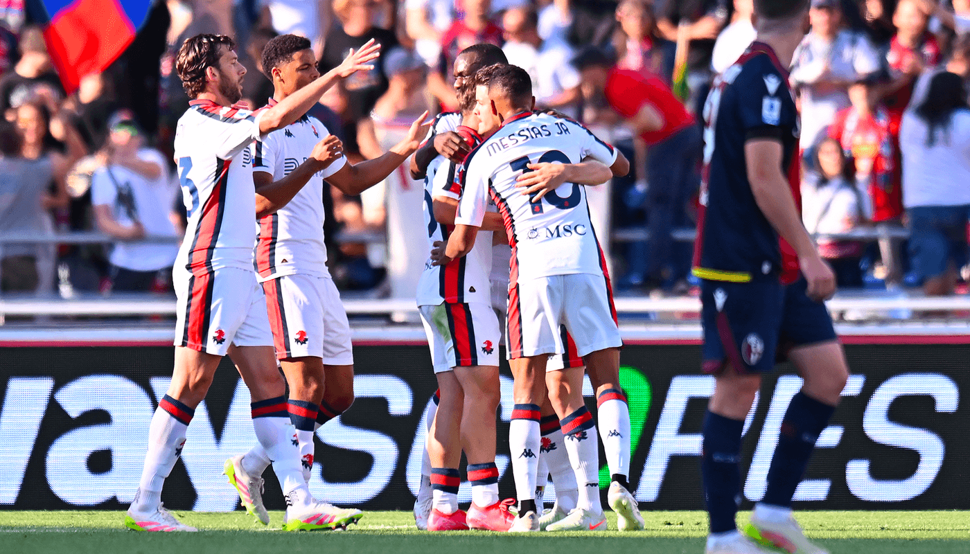 Bologna-Genoa 1-3, il tabellino