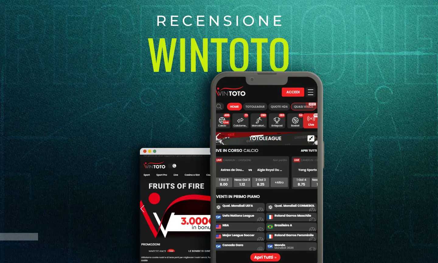 Recensione Wintoto: il test definitivo e la nostra opinione