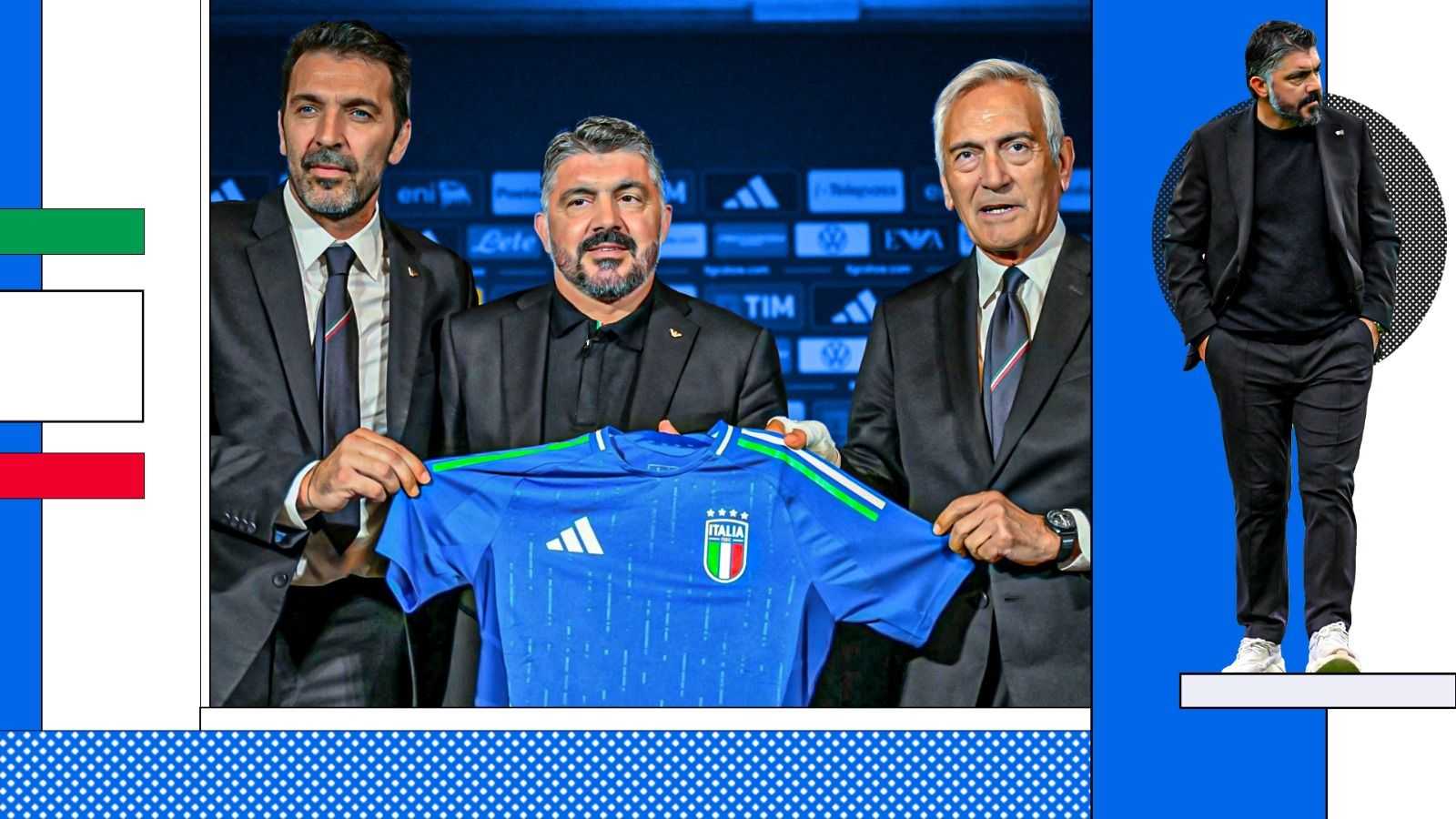 Italia, ecco Gattuso: "Non è vero che ci manca il talento. Ho parlato con 35 giocatori, ma non con Acerbi"
