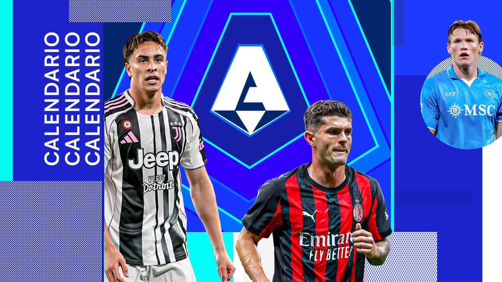 Serie A,  il calendario 2025/26 LIVE dalle 18.30