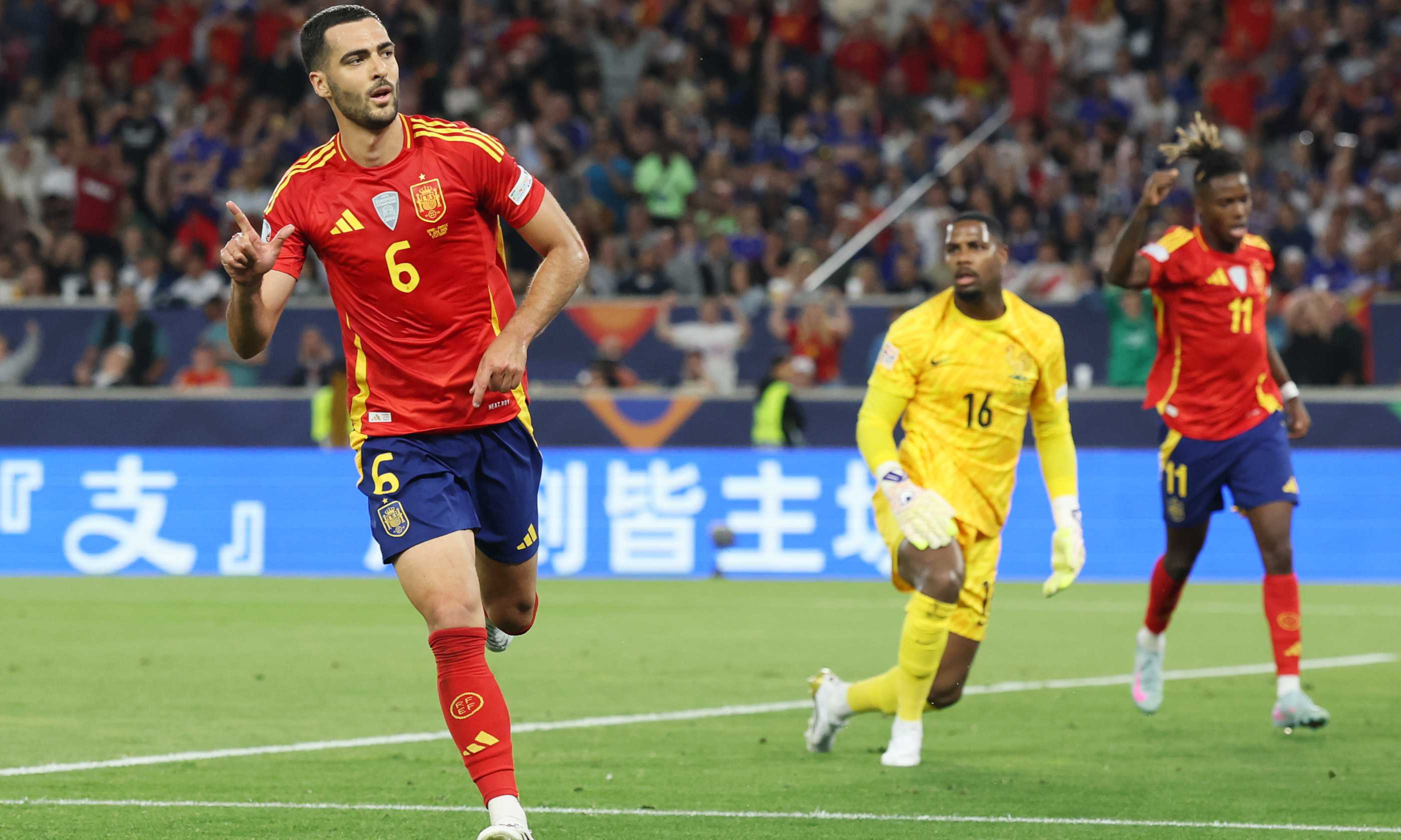 Spagna in finale di Nations League col Portogallo: Francia battuta 5-4, doppietta di Yamal