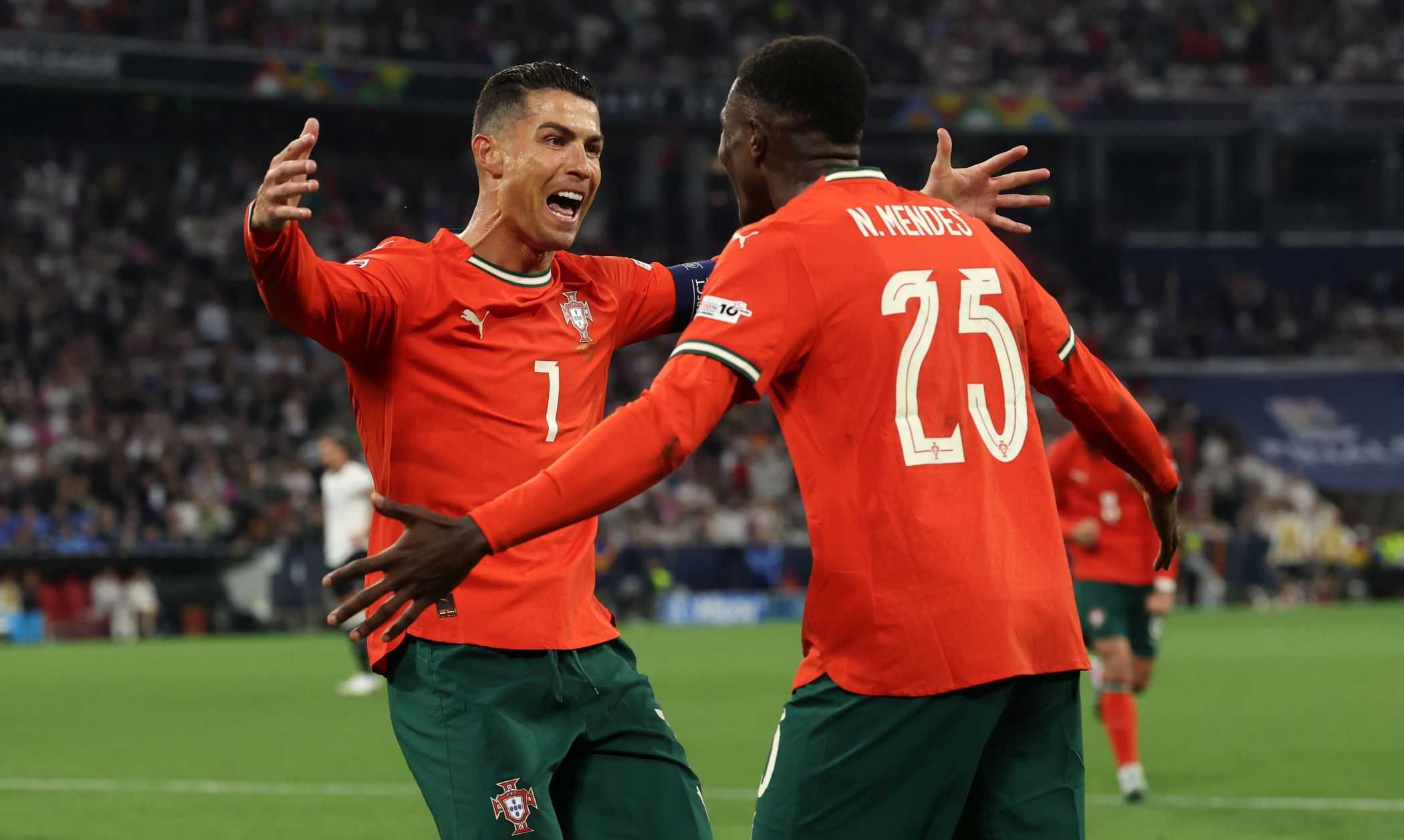 Ronaldo trascina il Portogallo in finale di Nations League: 2-1 alla Germania, decisivo anche Conceicao