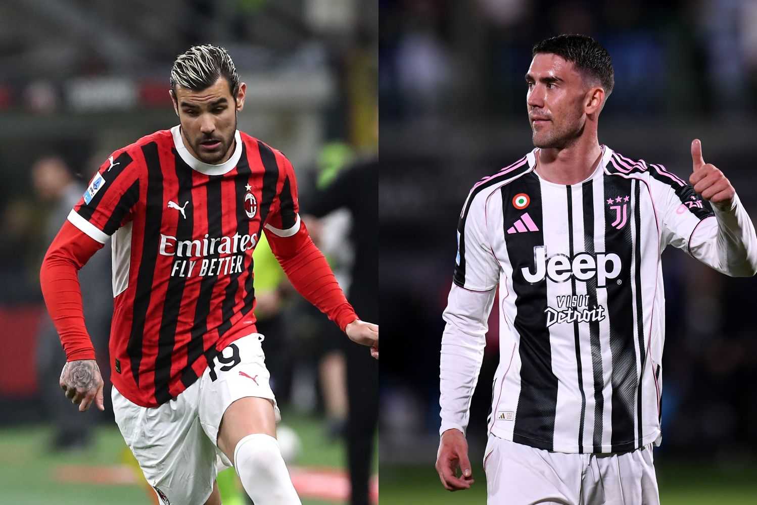 Tuttosport - Milan-Juventus, clamorosa ipotesi di scambio: Theo Hernandez per Vlahovic